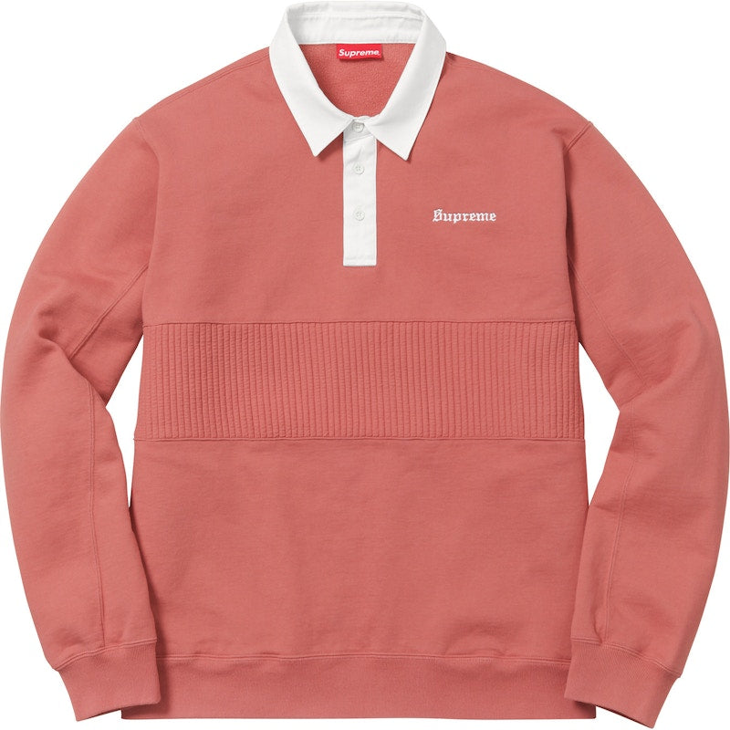 Supreme Rugby Sweatshirt Rose