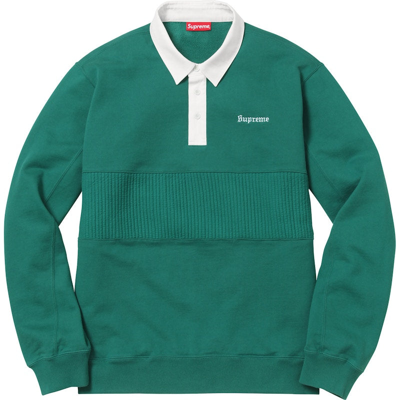 Supreme Rugby Sweatshirt Teal