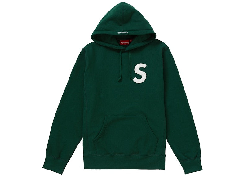 Supreme S Logo Hooded Sweatshirt (SS20) Dark Green