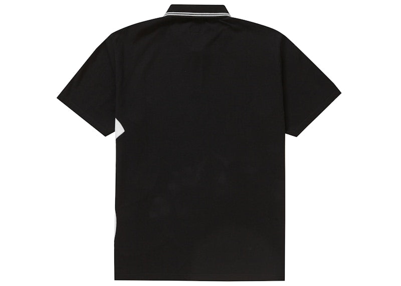 Supreme S Logo Polo Black