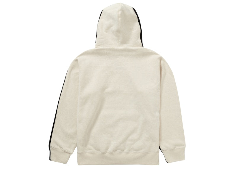 Supreme S Logo Split Hooded Sweatshirt Black