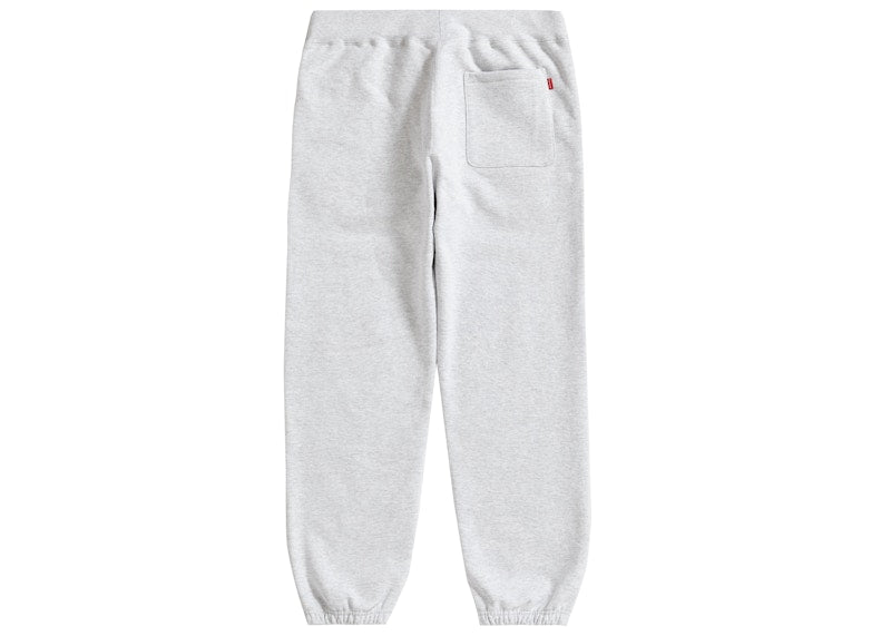 Supreme S Logo Sweatpant (FW19) Ash Grey