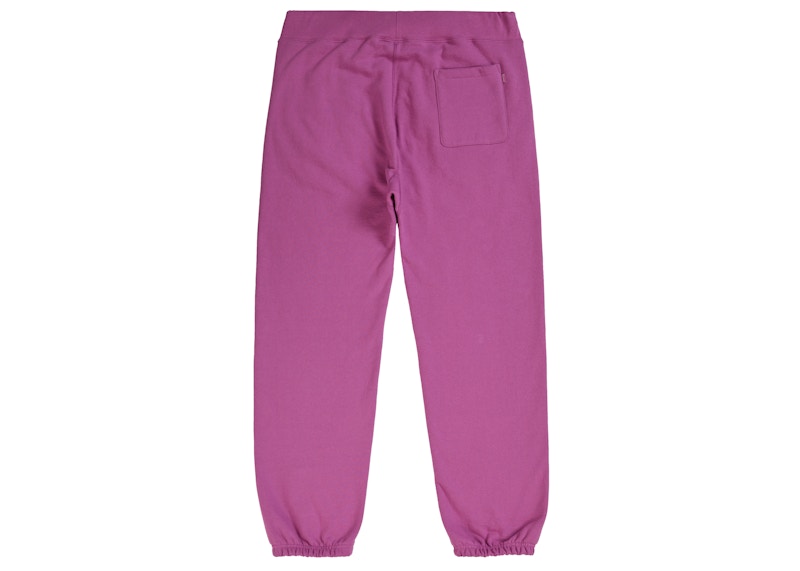 Supreme S Logo Sweatpant (FW20) Bright Purple