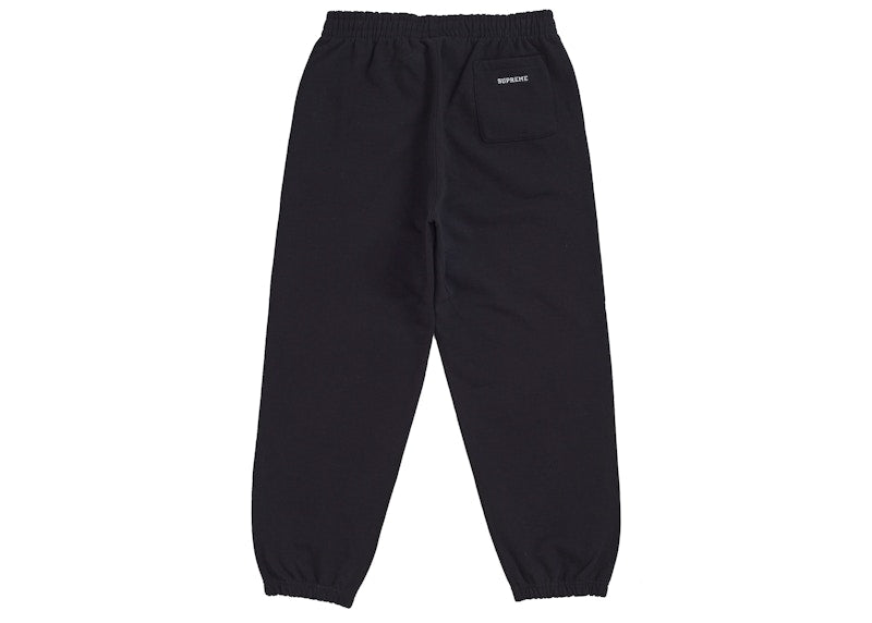 Supreme S Logo Sweatpant (FW24) Black