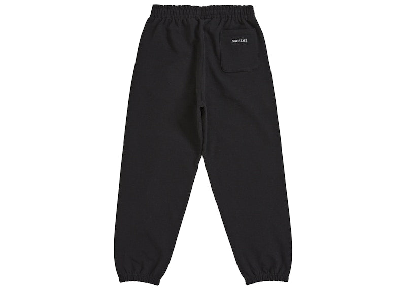 Supreme S Logo Sweatpant (FW25) Black