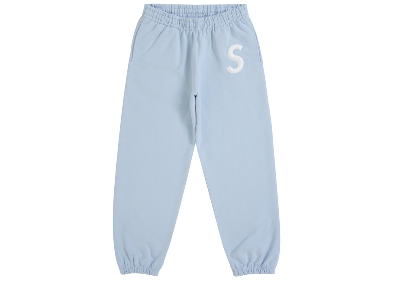 Supreme S Logo Sweatpant (FW25) Light Blue