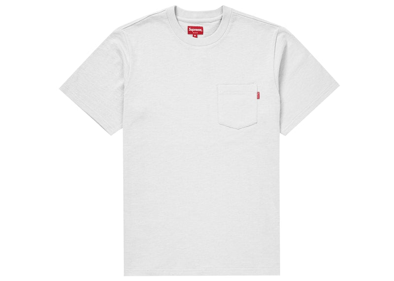 Supreme S/S Pocket Tee Ash Grey