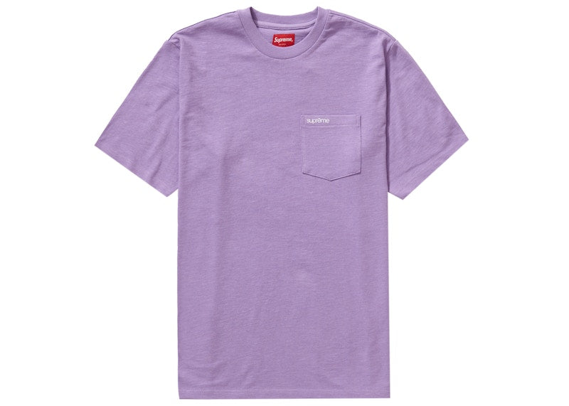 Supreme S/S Pocket Tee (FW21) Violet