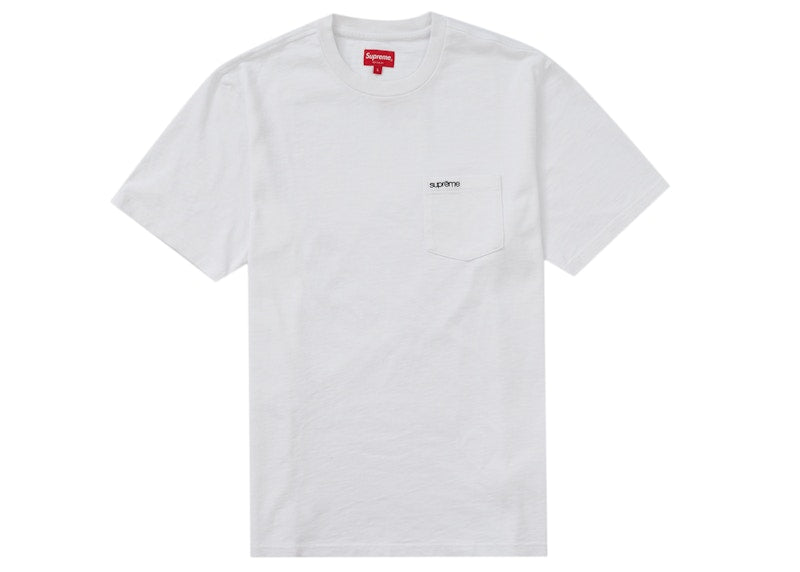 Supreme S/S Pocket Tee (FW22) White