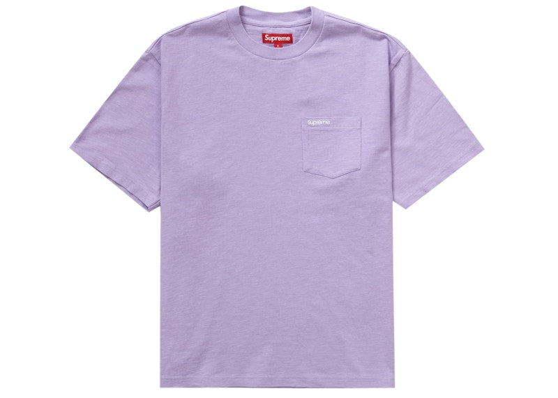 Supreme S/S Pocket Tee (FW23) Violet