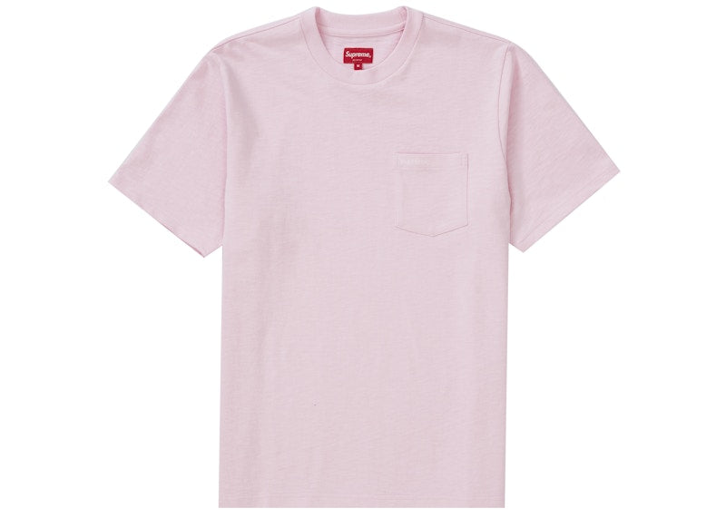 Supreme S/S Pocket Tee (SS21) Light Pink