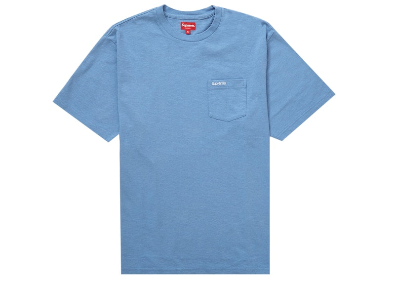 Supreme S/S Pocket Tee (SS23) Light Slate