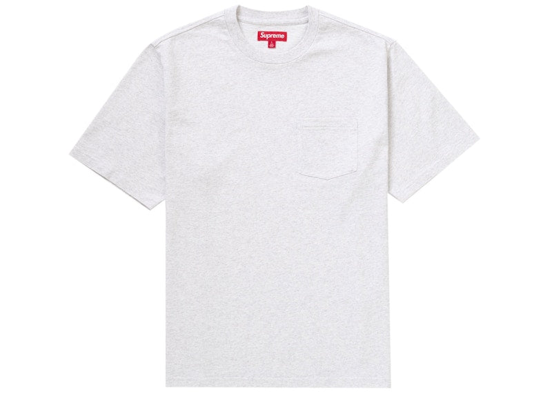 Supreme S/S Pocket Tee (SS24) Ash Grey