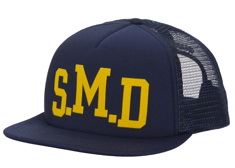 Supreme SMD Mesh Back 5-Panel Navy
