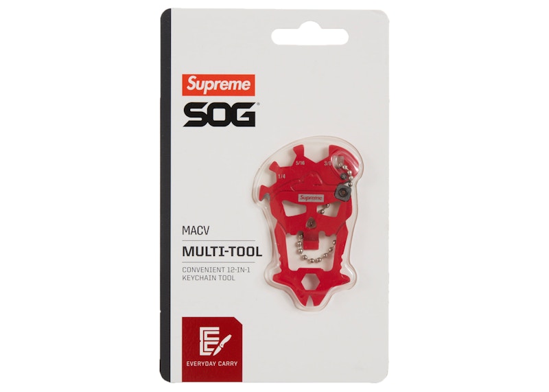 Supreme SOG MacV Tool Red