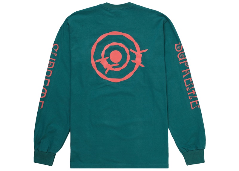 Supreme SOUTH2 WEST8 L/S Pocket Tee Teal