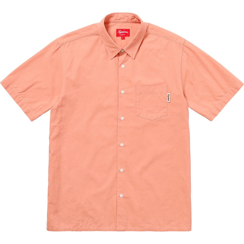 Supreme S/S Oxford Shirt Peach