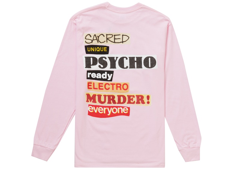 Supreme Sacred Unique L/S Tee Light Pink