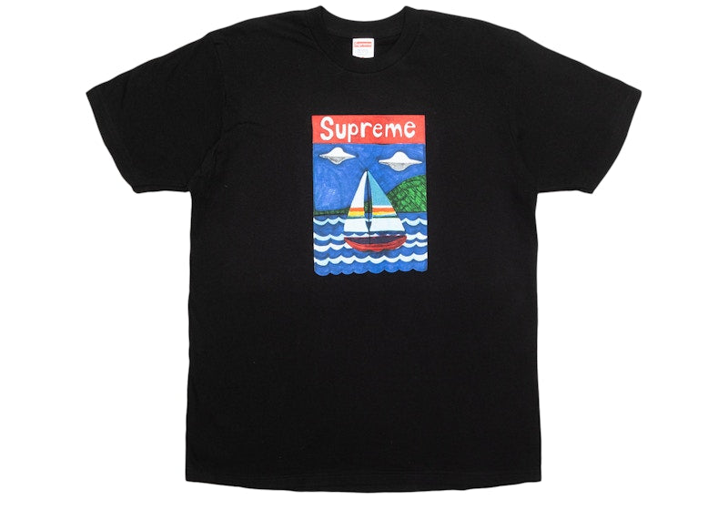 Supreme Sailboat Tee Black