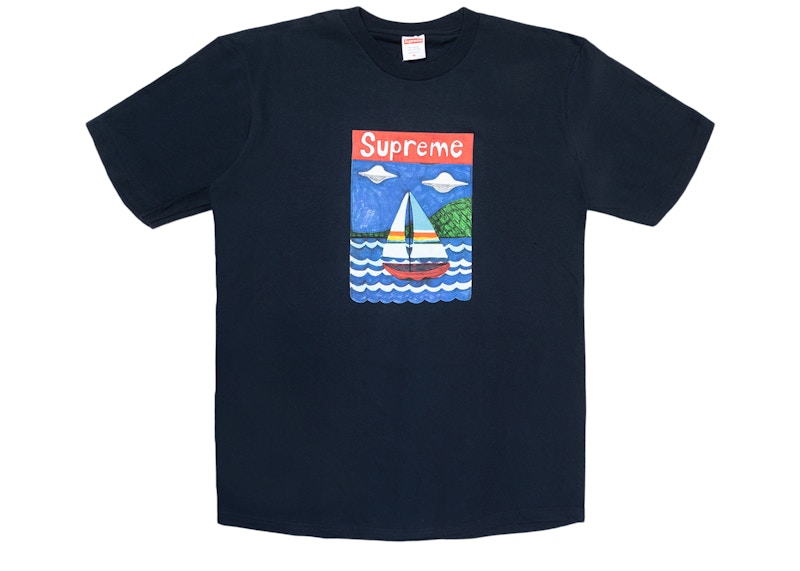 Supreme Sailboat Tee Navy
