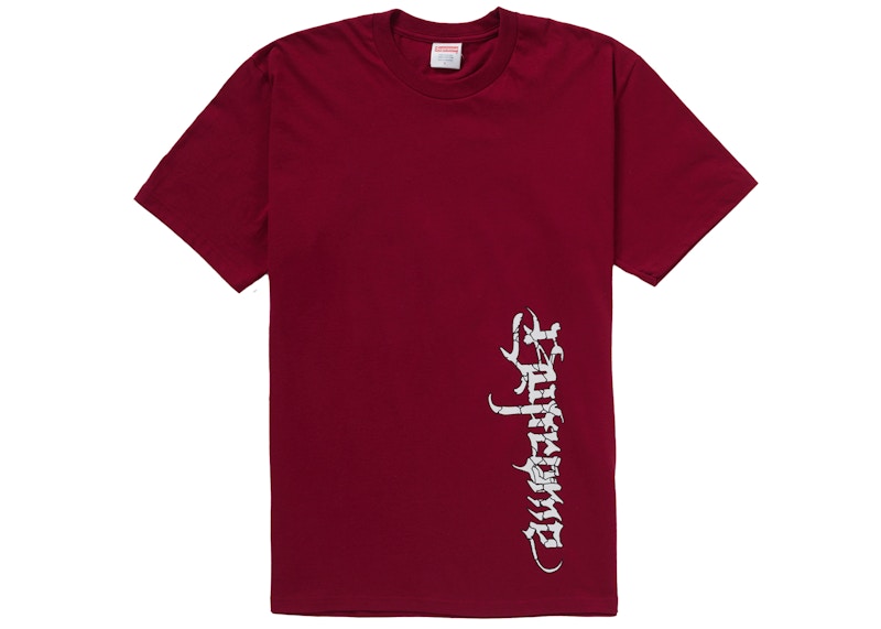 Supreme Satan Tee Cardinal