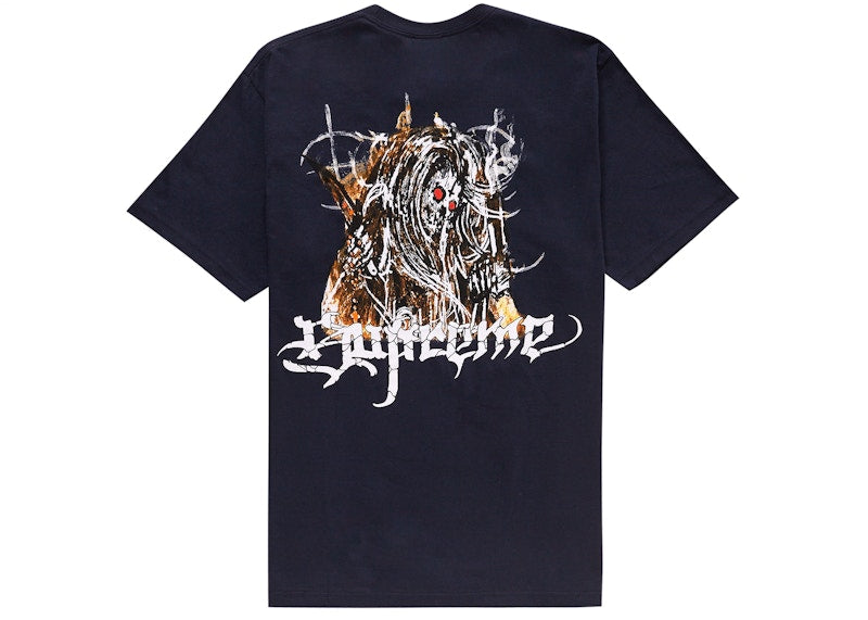 Supreme Satan Tee Navy