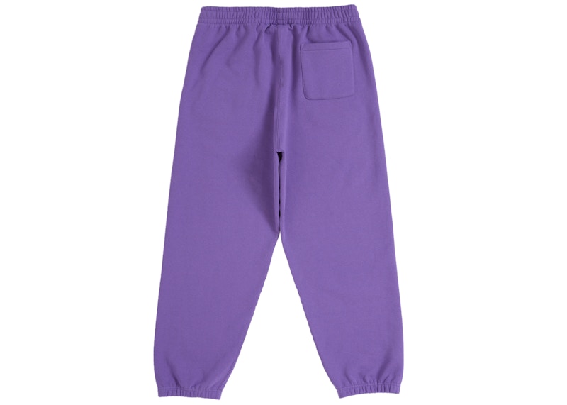 Supreme Satin Appliqué Sweatpant (FW25) Violet