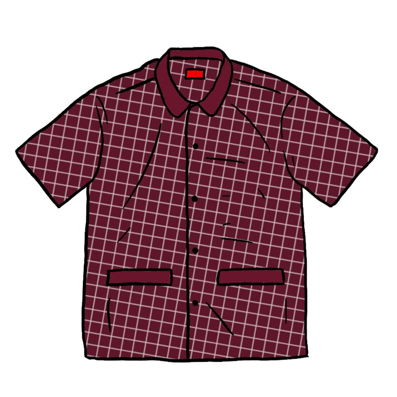 Supreme Satin Pajama Set Red