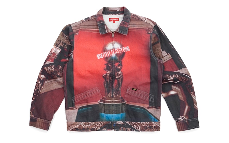 Supreme Scarface the World Is Yours Denim Jacket Multi