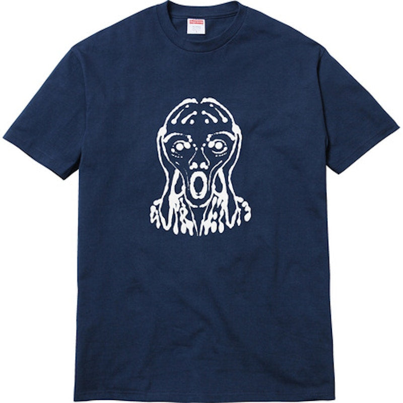 Supreme Scream Tee Navy