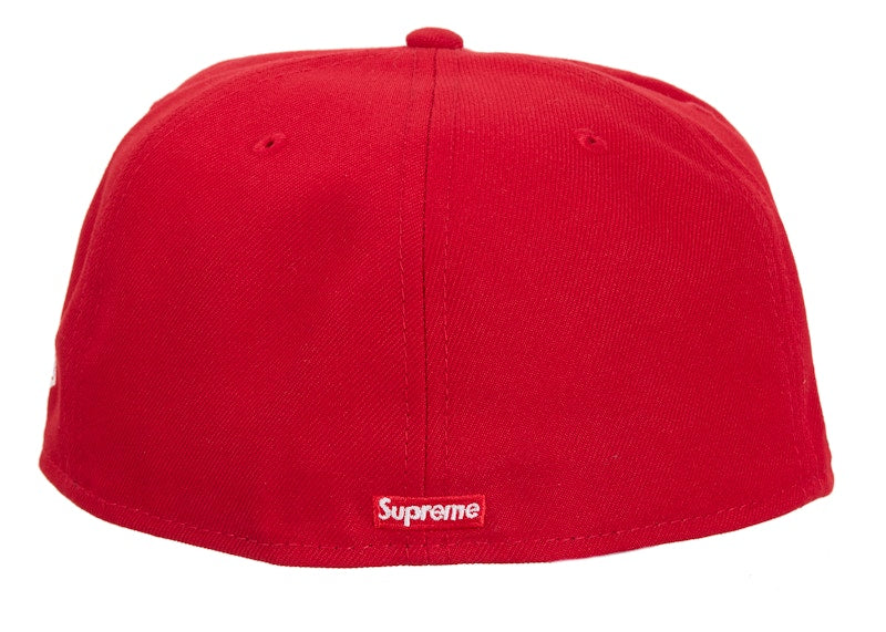 Supreme Screw Ball S Logo New Era 59Fifty Fitted Hat Red