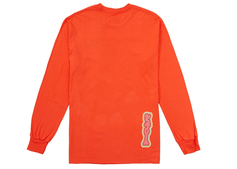 Supreme Sekintani La Norihiro L/S Tee Bright Orange