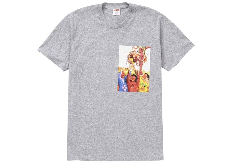 Supreme Sekintani La Norihiro Tee Heather Grey
