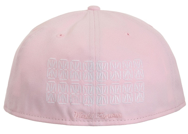 Supreme Sharpie Box Logo New Era Fitted Cap Pink
