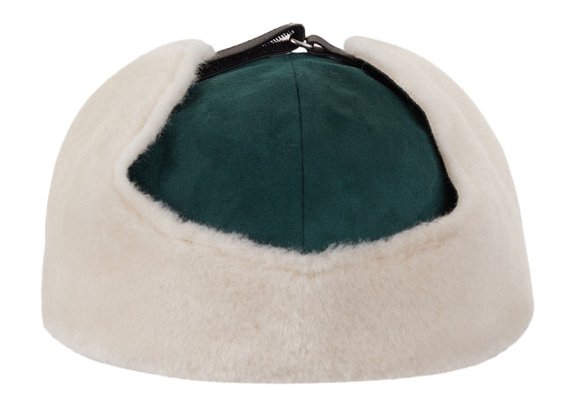 Supreme Shearling Earflap 6-Panel Green