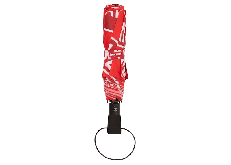 Supreme ShedRain Street Signs Umbrella Red