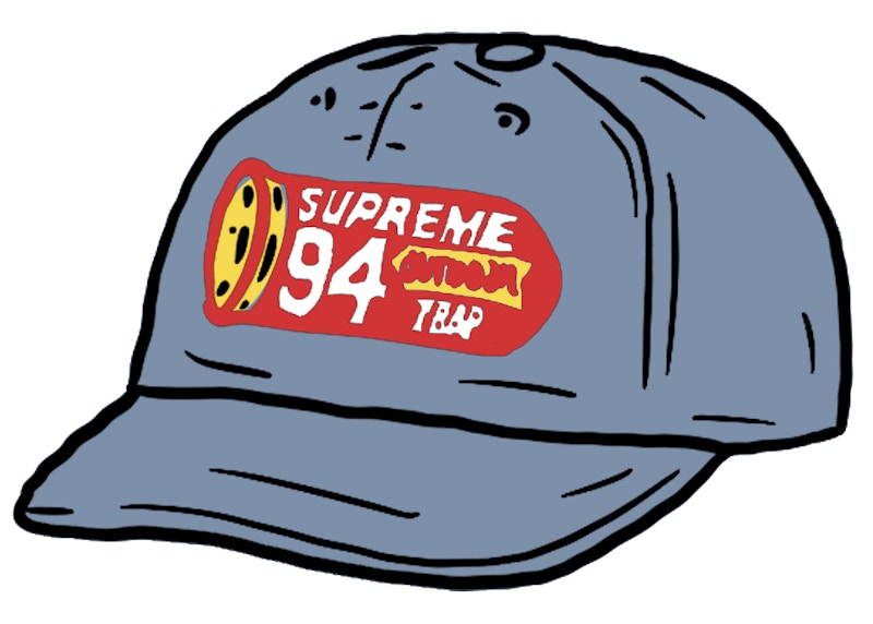 Supreme Shell Patch 6-Panel Denim