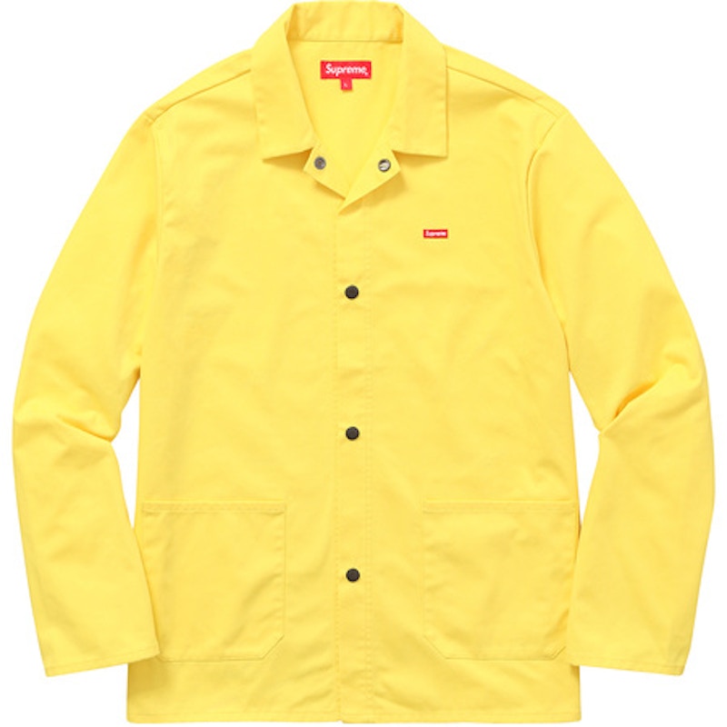 Supreme Shop Jacket Light Yellow