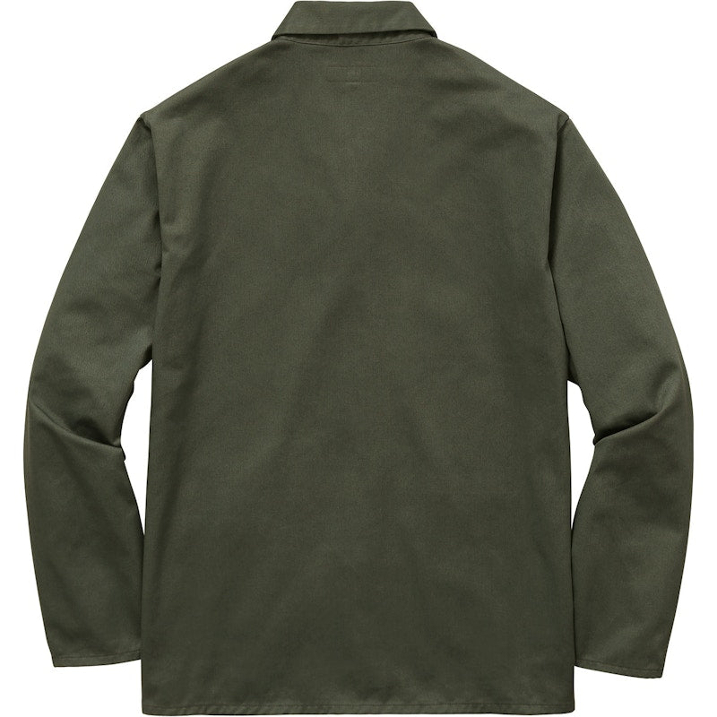 Supreme Shop Jacket Olive