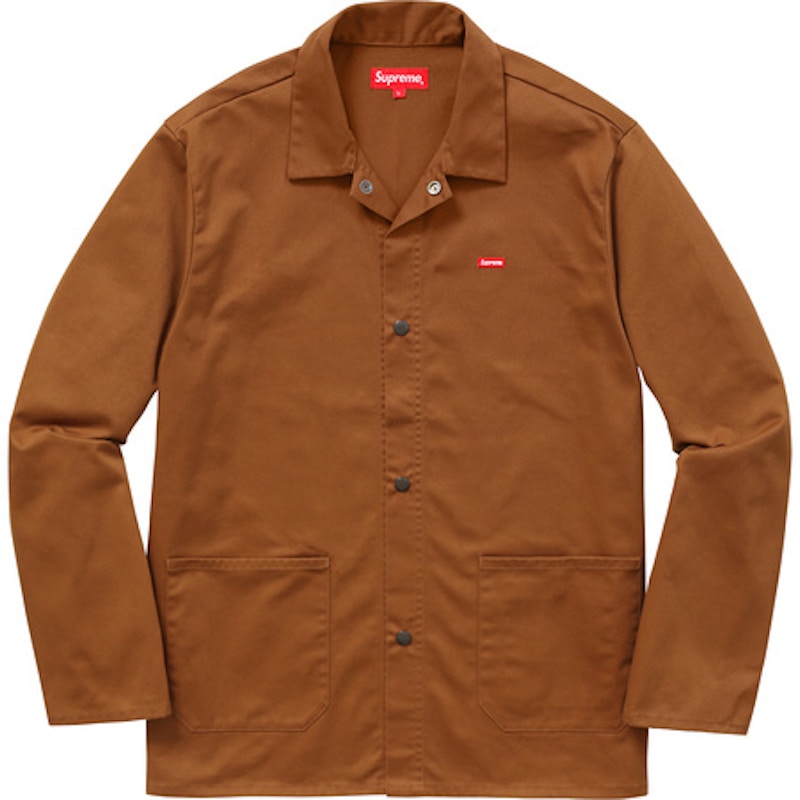 Supreme Shop Jacket Rust