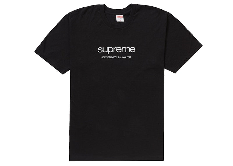 Supreme Shop Tee Black