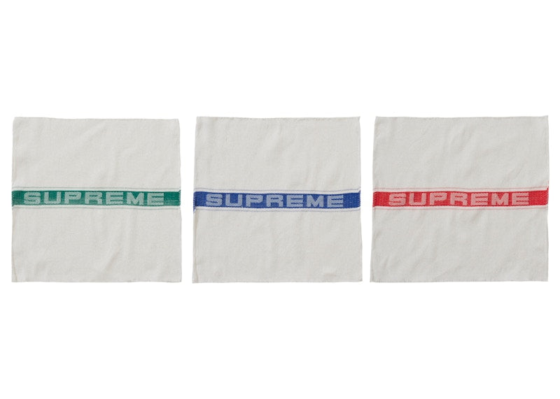 Supreme Shop Towel (Set of 3) Multicolor