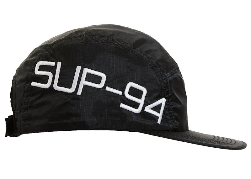 Supreme Side Logo Camp Cap Black