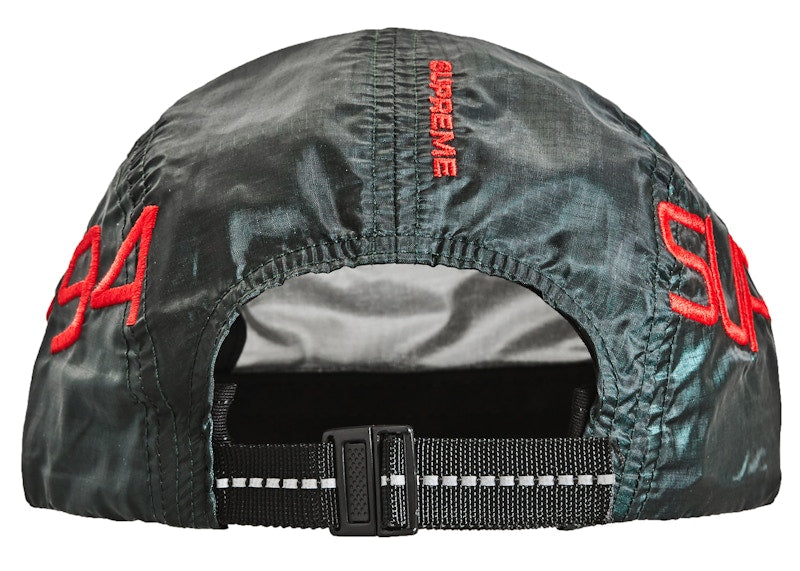 Supreme Side Logo Camp Cap Green