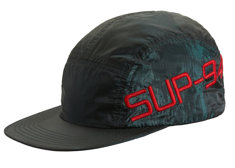 Supreme Side Logo Camp Cap Green