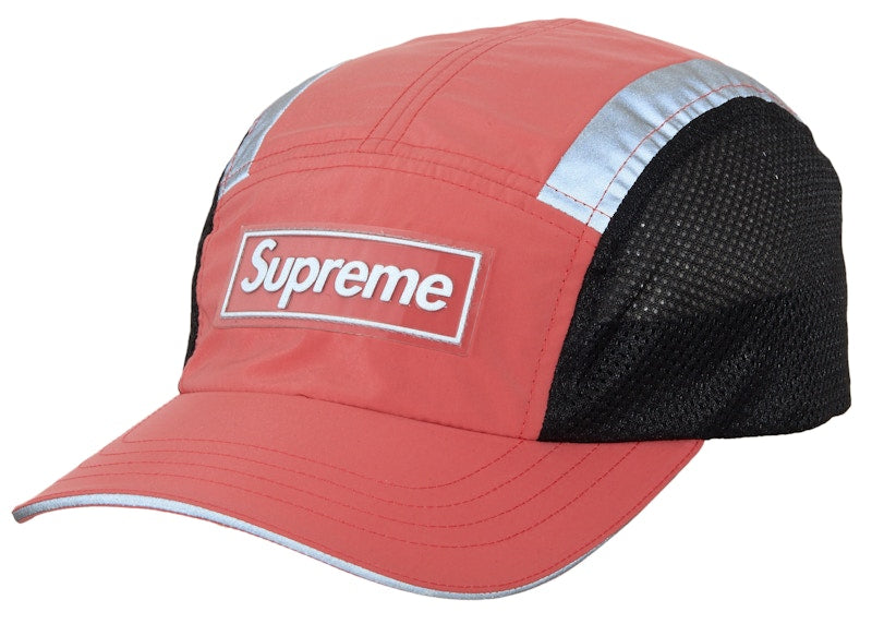 Supreme Side Mesh Camp Cap Coral