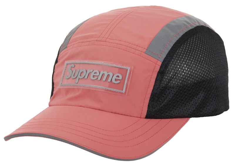 Supreme Side Mesh Camp Cap Coral
