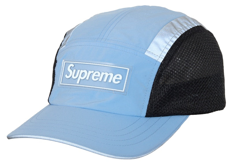 Supreme Side Mesh Camp Cap Light Blue