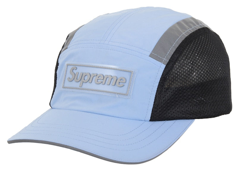 Supreme Side Mesh Camp Cap Light Blue
