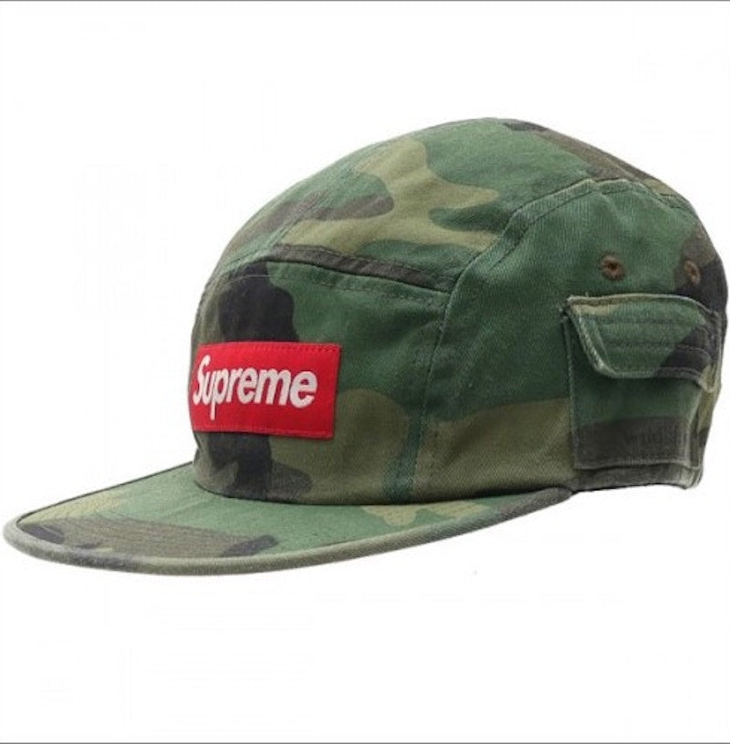 Supreme Side Pocket Camp Cap Camo